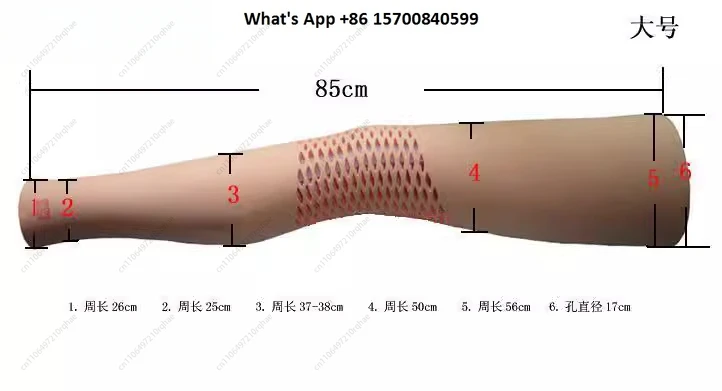 

Prosthetic Accessories Stump Socks Prosthetic Decoration Waterproof Molding Thighs Calf Sponge