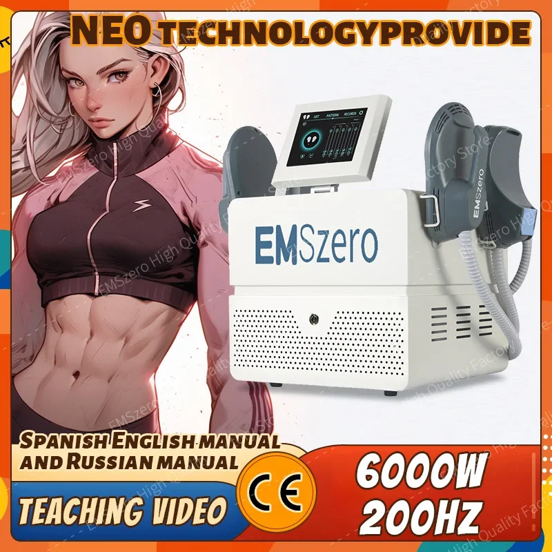 

14Tesla DLS-EMSLIM Neo RF Nova Hi-emt Muscle Enhancement HIEMT Electromagnetic Stimulation Slimming EMSzero Slimming 6500W