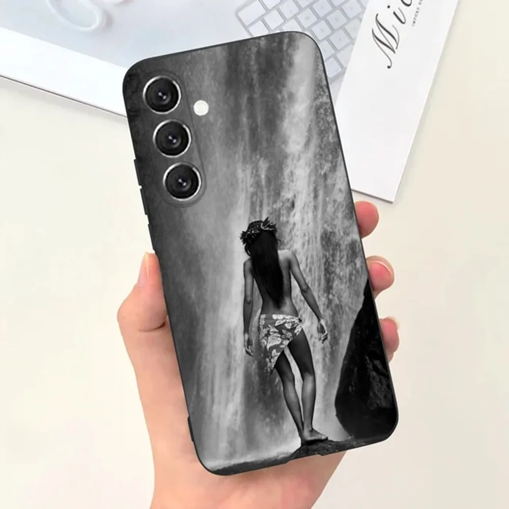 Hinano Tahiti Girl Beach Phone Case For Samsung S21,S22 Ultra,S20,S30 plus,S22 plus,S23,S30 ultra 5G Silicone Cover