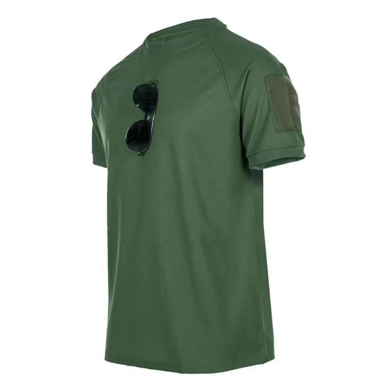 Tactical Polo T-Shirt Men Outdoor Sports Quick Dry Lapel Short Sleeve Shirts Summer  Hiking Training Tees Casual Tops