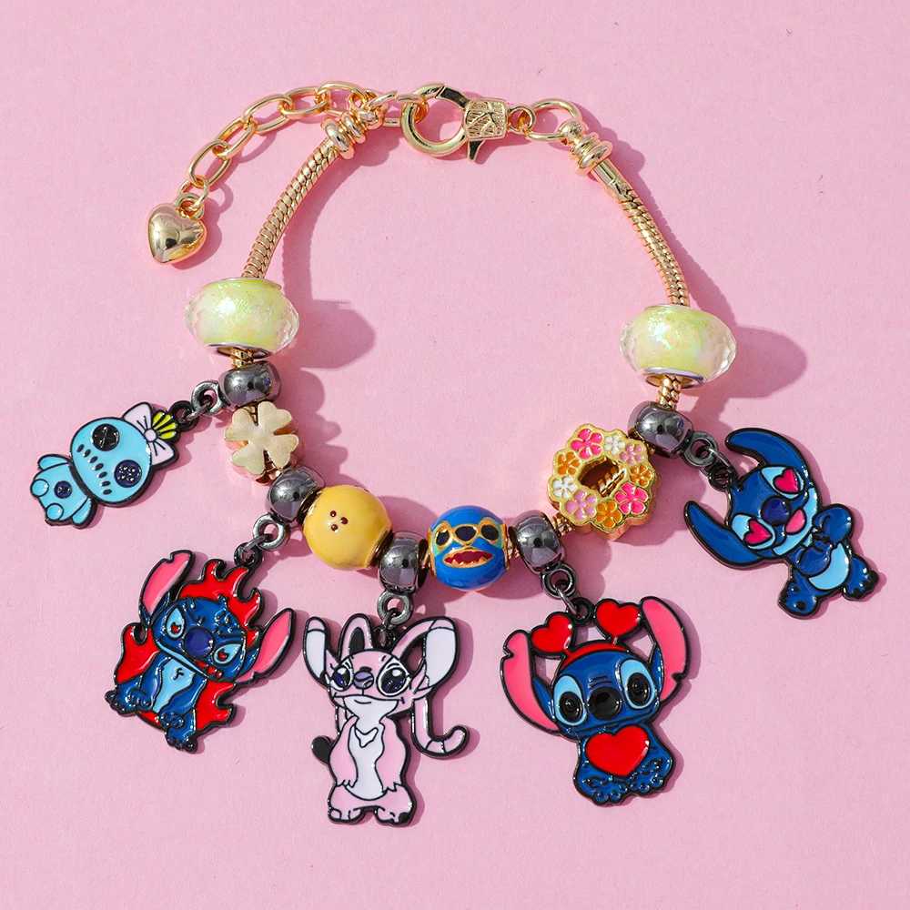 Disney Lilo & Stitch Cute Unique Figure Advent Surprise Blind Box DIY Stitch Pendant Toy Gift for Holiday Collectible Accessory