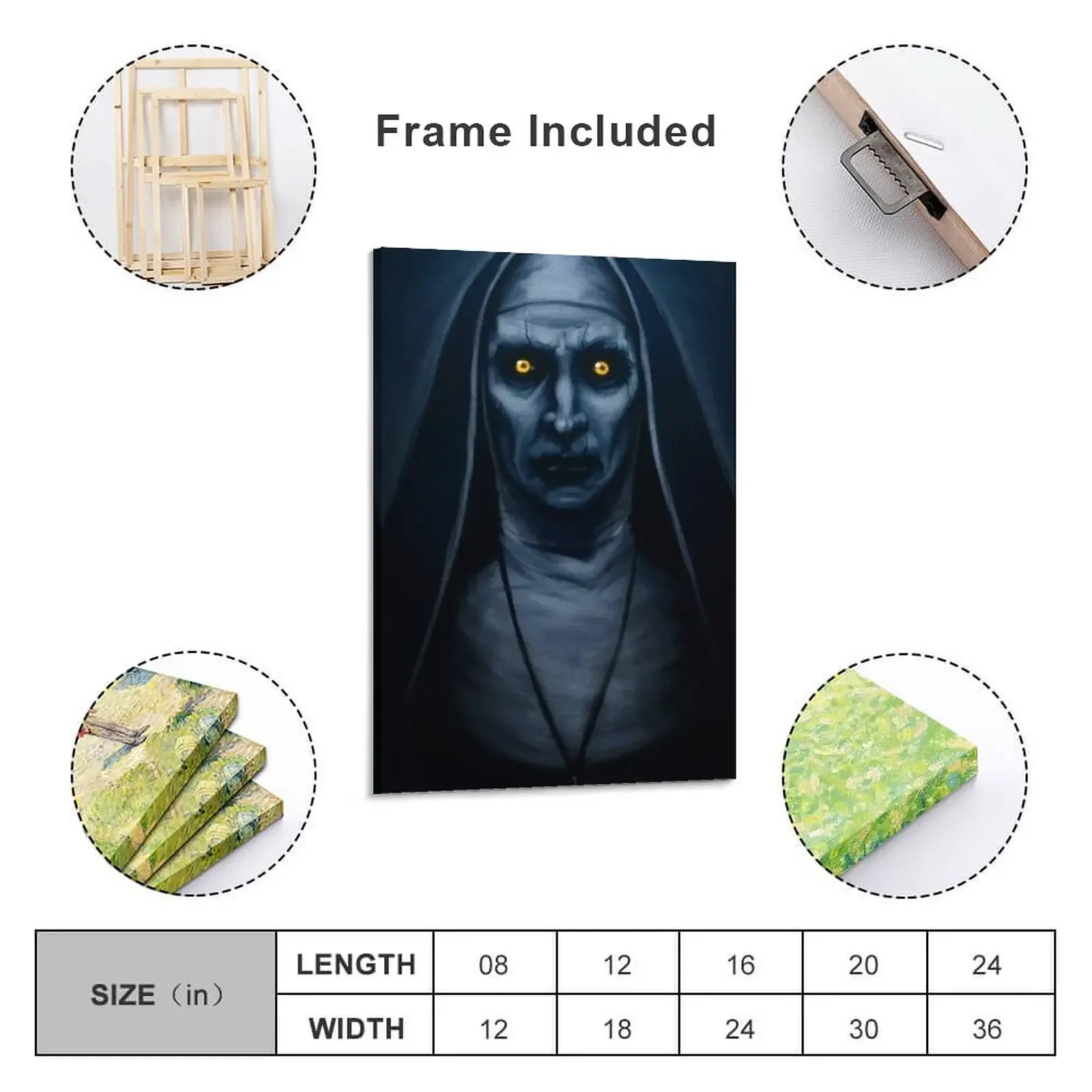 Valak Painting Canvas Painting decoration aesthetic decorations for the room nordic home decor