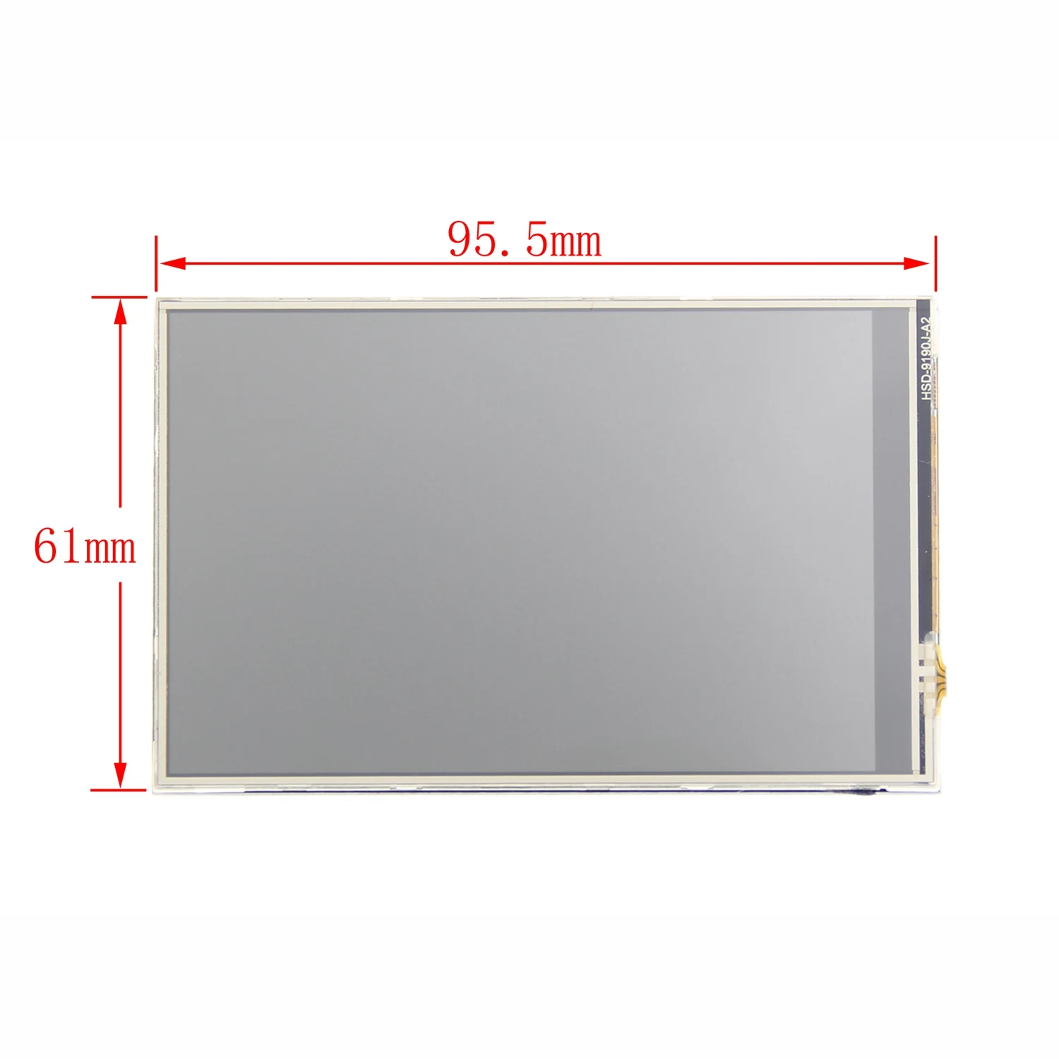 MHS 4.0 Inch LCD Press Screen TFT LCD Display Module 320x480 for Raspberry Pi 4B Raspberry Pi 3 Model B / B+