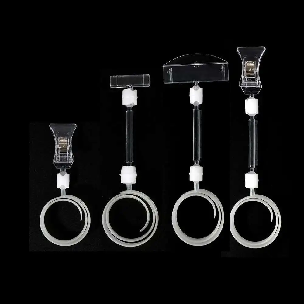 

10 шт., поп-пластик, ценник, знак, карты, дисплей, рекламные зажимы, держатели для труб, реклама в супермаркете, розничном магазине