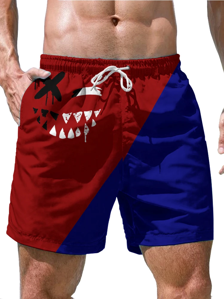 Fashion Creative 3d Digital Printing Shorts Summer Beach Swimming Quick-drying Shorts Outdoor Street Cool Loose Casual Shorts