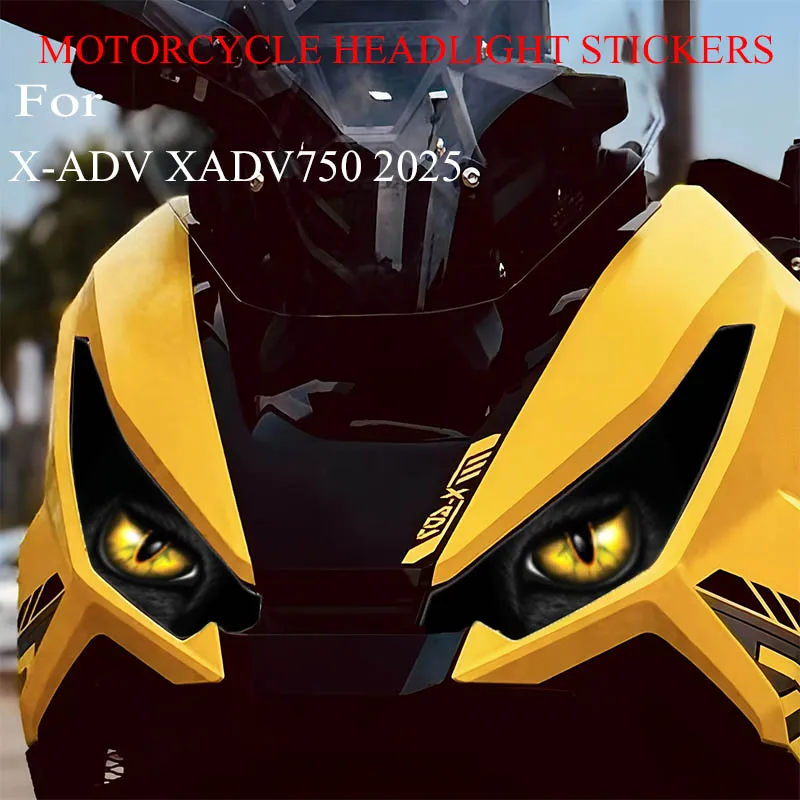 

Headlight Sticker Waterproof Motorcycle Decals For Honda XADV750 X-ADV 750 X ADV XADV 2025 Accessories Protective Decal