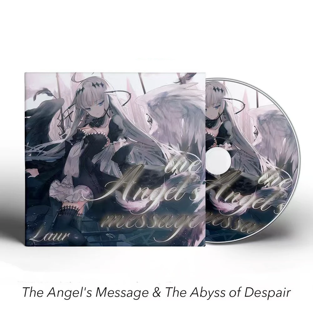 

New Pop Laur Music CD The Abyss of Despair Album The Angel's Message 2pcs Music Record Cosplay Walkman Car Soundtracks Box Gifts
