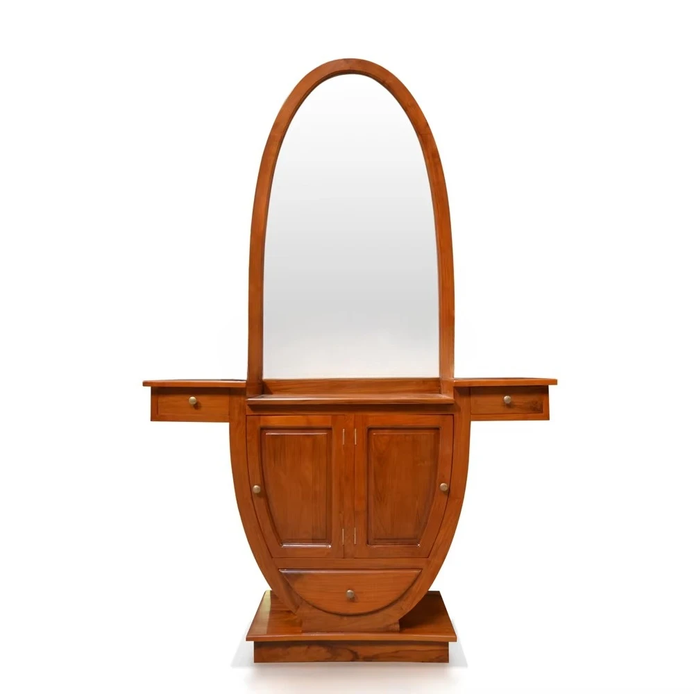 Modern design solid teak vanity stand, mirror cabinet, drawer bathroom vanity