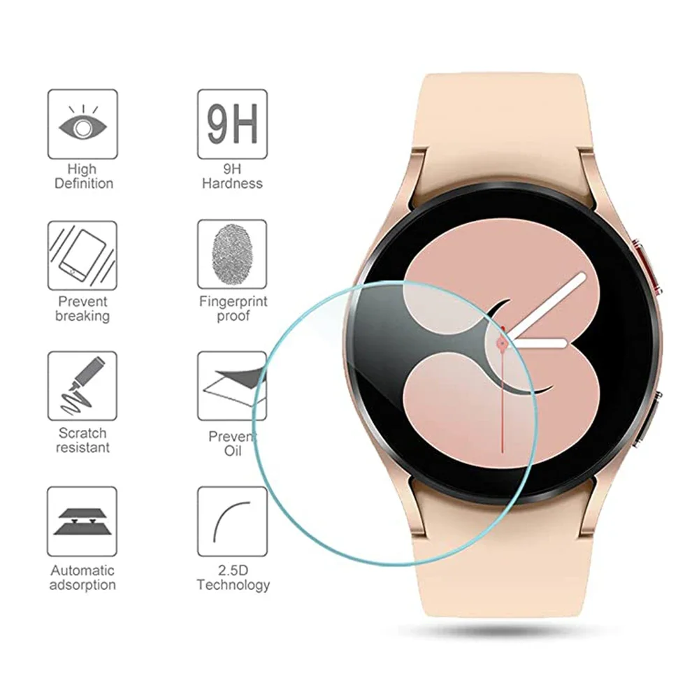 3 Pcs Tempered Glass for Samsung Galaxy Watch 7 Ultra 6 5 4 40 44mm Screen Protector Film for Watch 6 4 Classic 47 46 5 Pro 45mm image 6