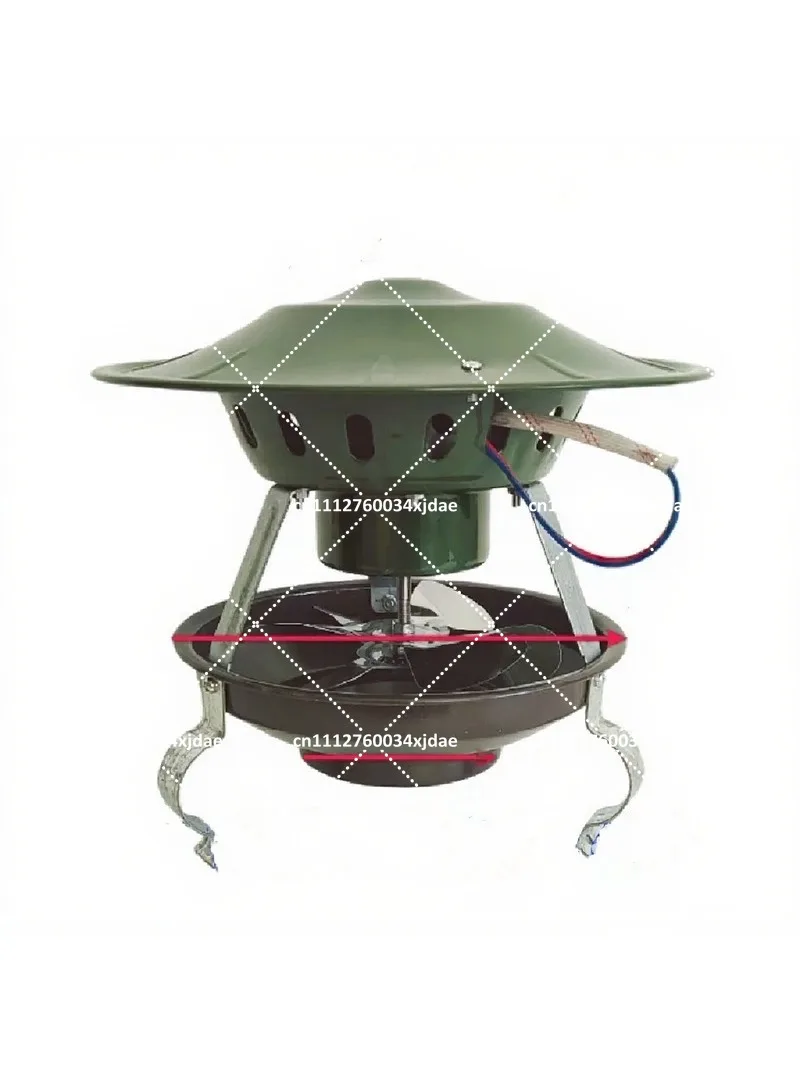 80W-120W Induced Draft Fan, Pure Copper Motor, Chimney Smoke Exhaust Fan for Boiler