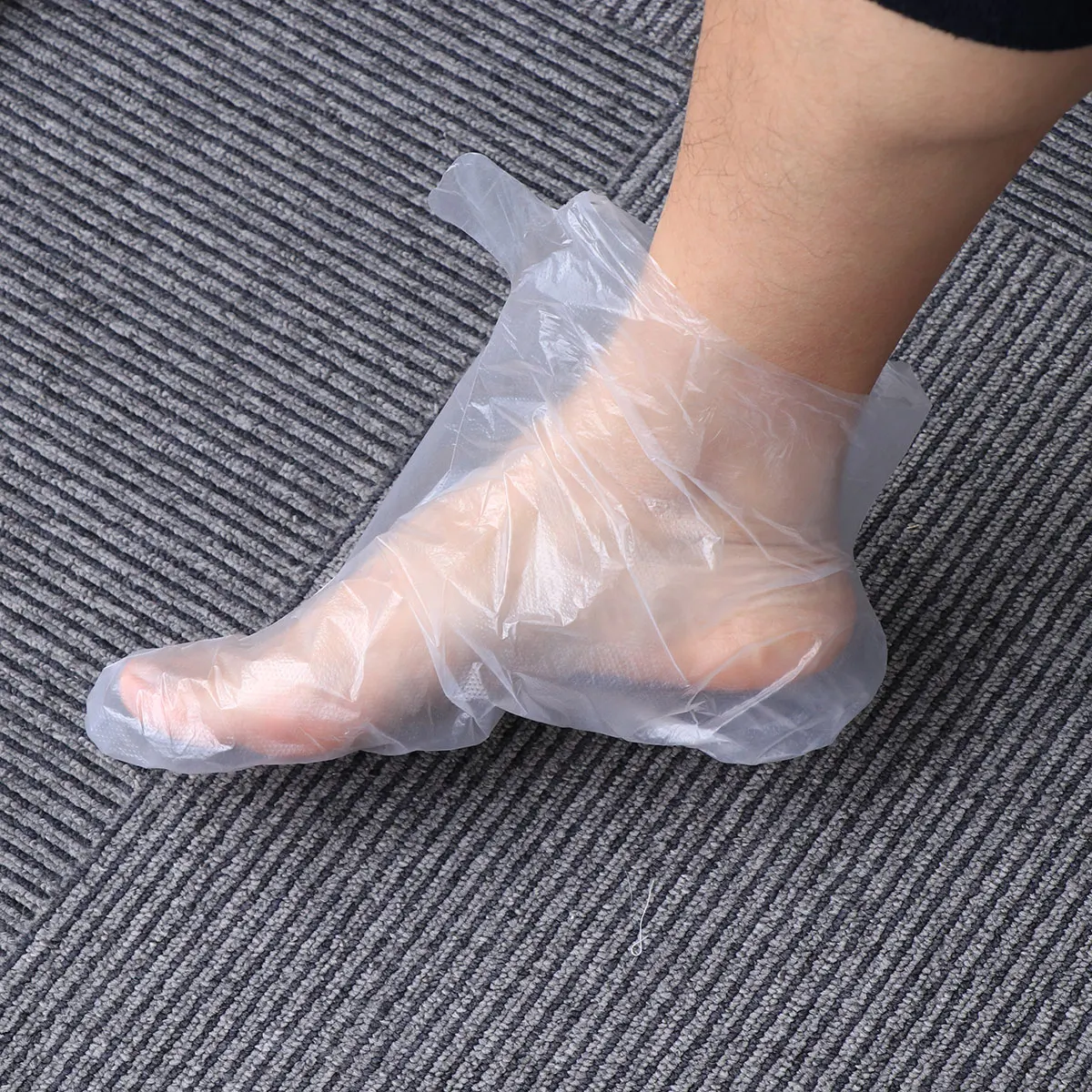 800Pcs Disposable Plastic Gloves One-Off Foot Strap No Poisonous Elements Hand Foot Protection Disposable Gloves