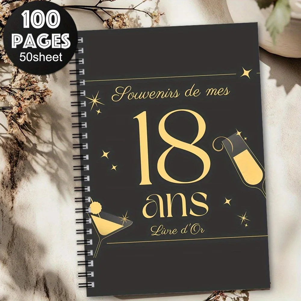 caderno-espiral-a5-de-100-paginas-para-memorias-dos-meus-18-anos-livro-de-ouro-presente-de-aniversario-e-lembranca