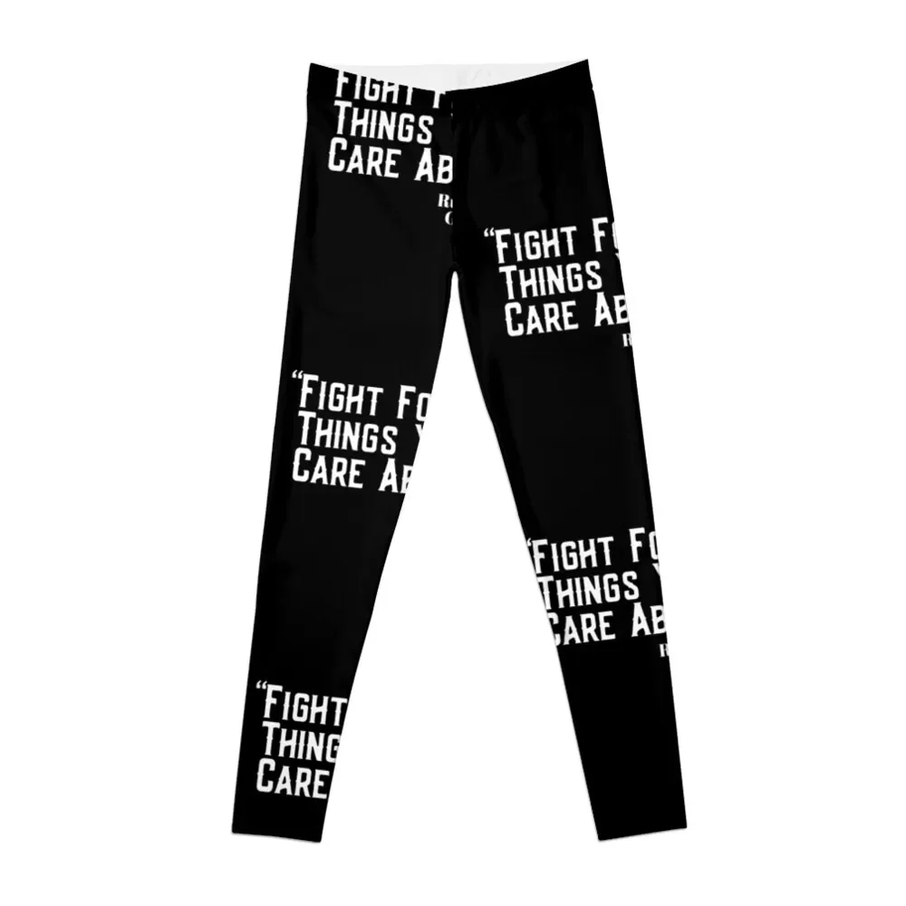 

Fight for the things you Care about Leggings Women's high waist sports for gym Womens Leggings