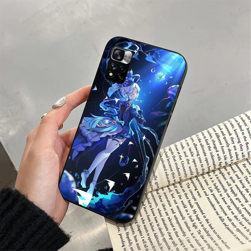 Genshin Impact Phone Case For Xiaomi Redmi note 13 12 Pro 11S 11 10 Pro 10S 12S Redmi 10 9C 13C