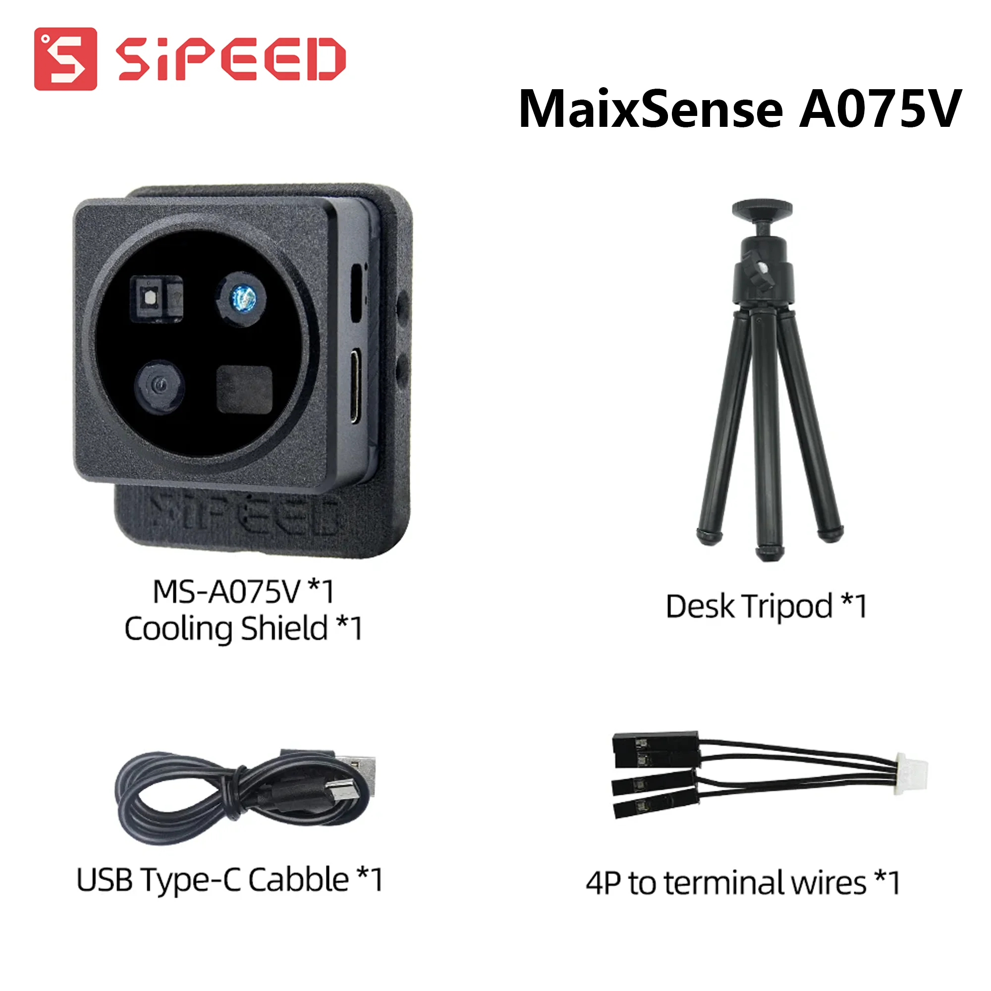 

Sipeed MaixSense A075V/A010 RGB 3D TOF Camera Depth vision for MCU&ROS