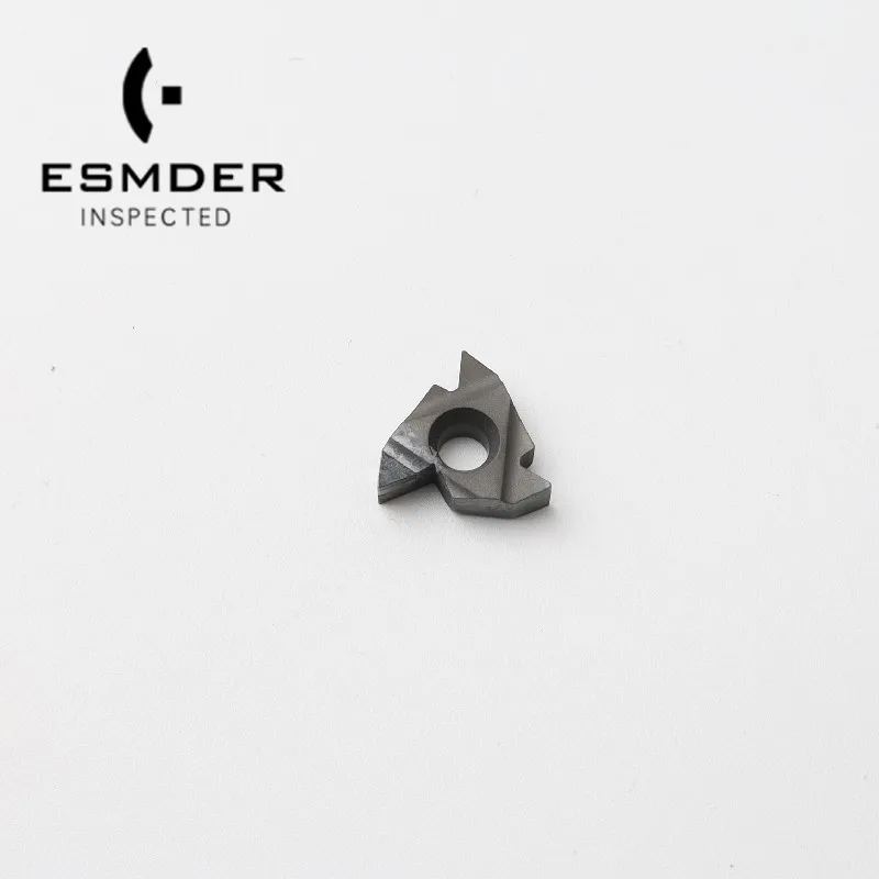 2PCS 16IR 16ER  11IR  AG60 AG55 PCD CBN  Diamond Inserts Thread Turning Tool CNC Lathe Tool Blade For  Aluminum and Copper