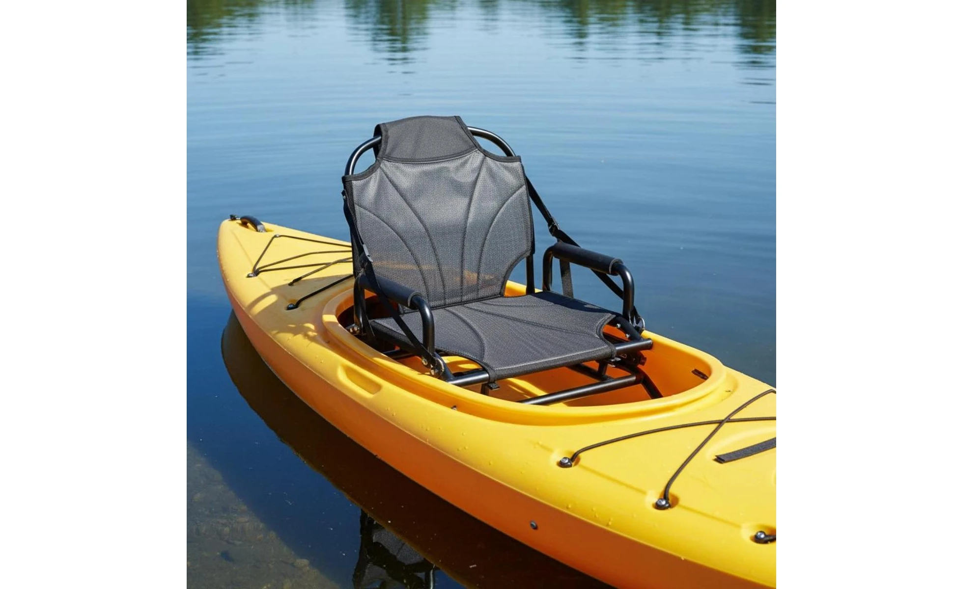 Kayak Swivel Seat Comfortable Support Aluminum Kayak Seat Marine Accessory Quick Release Water Sports Gear for Anglers