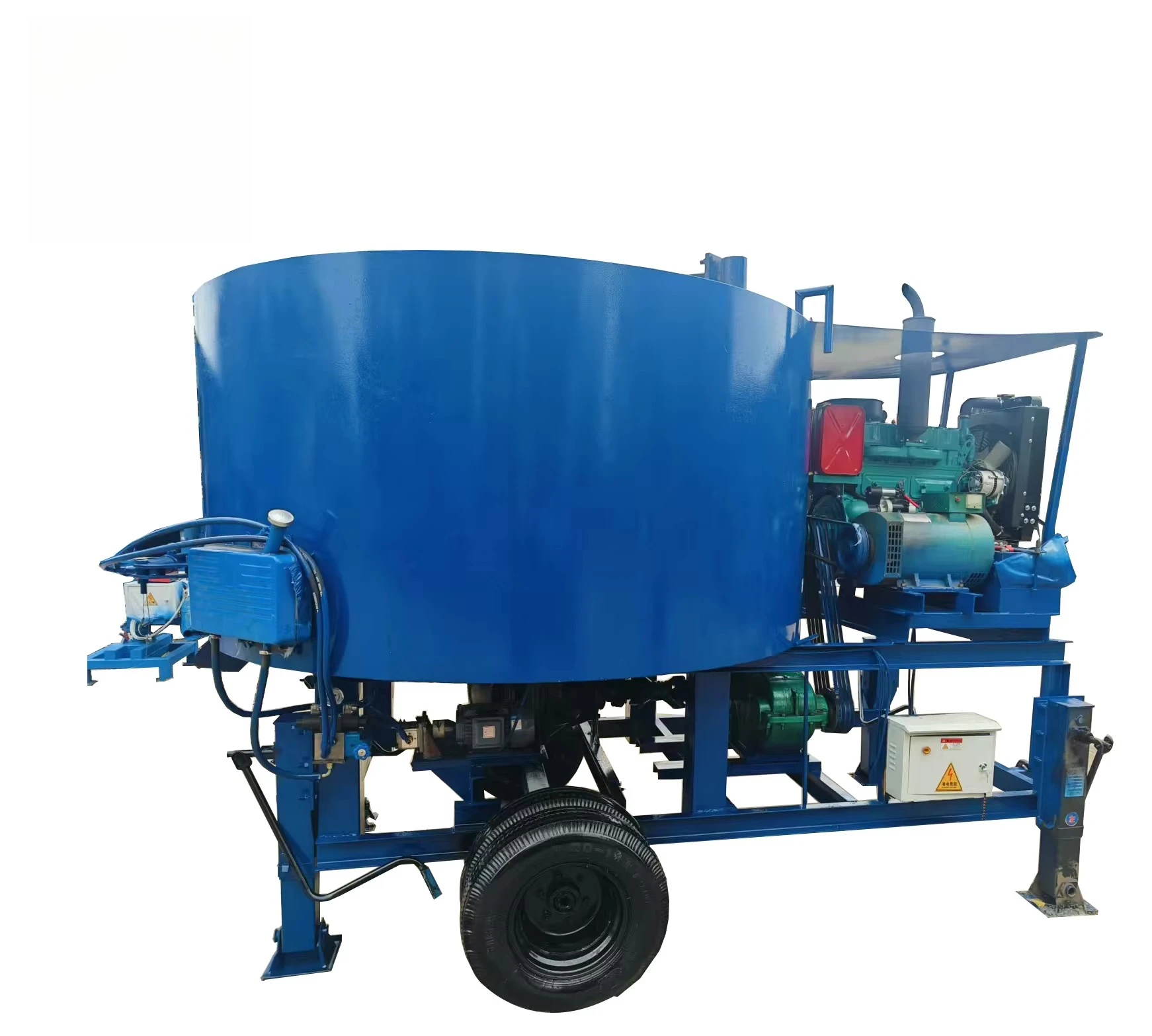 

Small diesel disc cement mixer 400/500/750/1000L best-selling concrete mixer