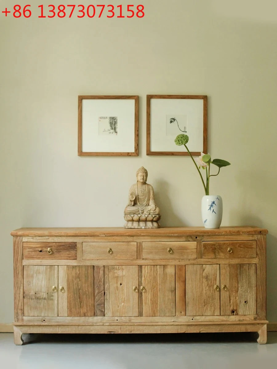 

Бытовой минималистичный шкафчик из цельного дерева в скандинавском стиле для хранения вещей