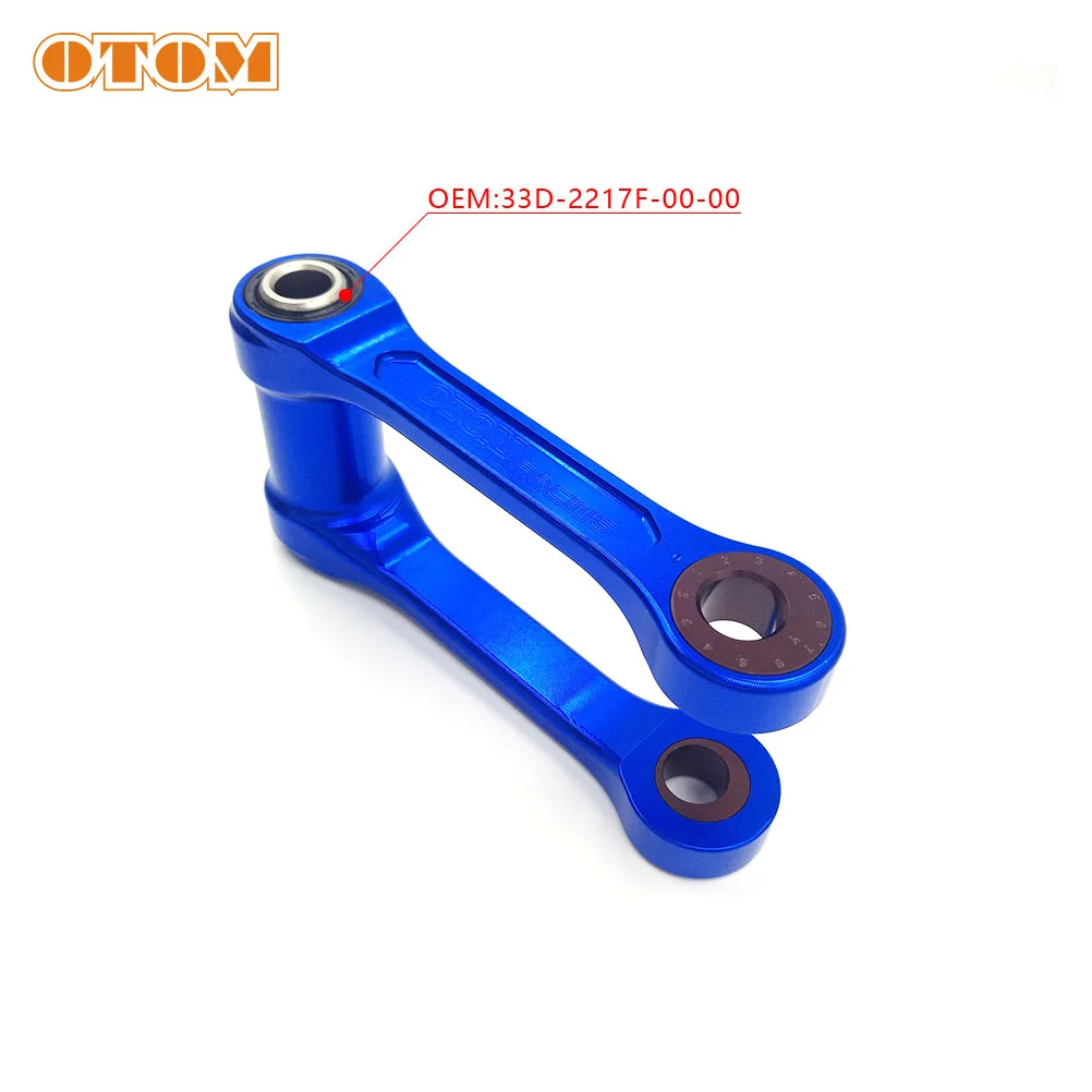 OTOM Motorcycle Aluminum Adjustable Lowering Link Lower Rais Suspension Linkage ARM For YAMAHA YZ250F WR250F YZ450FX Dirt Bike