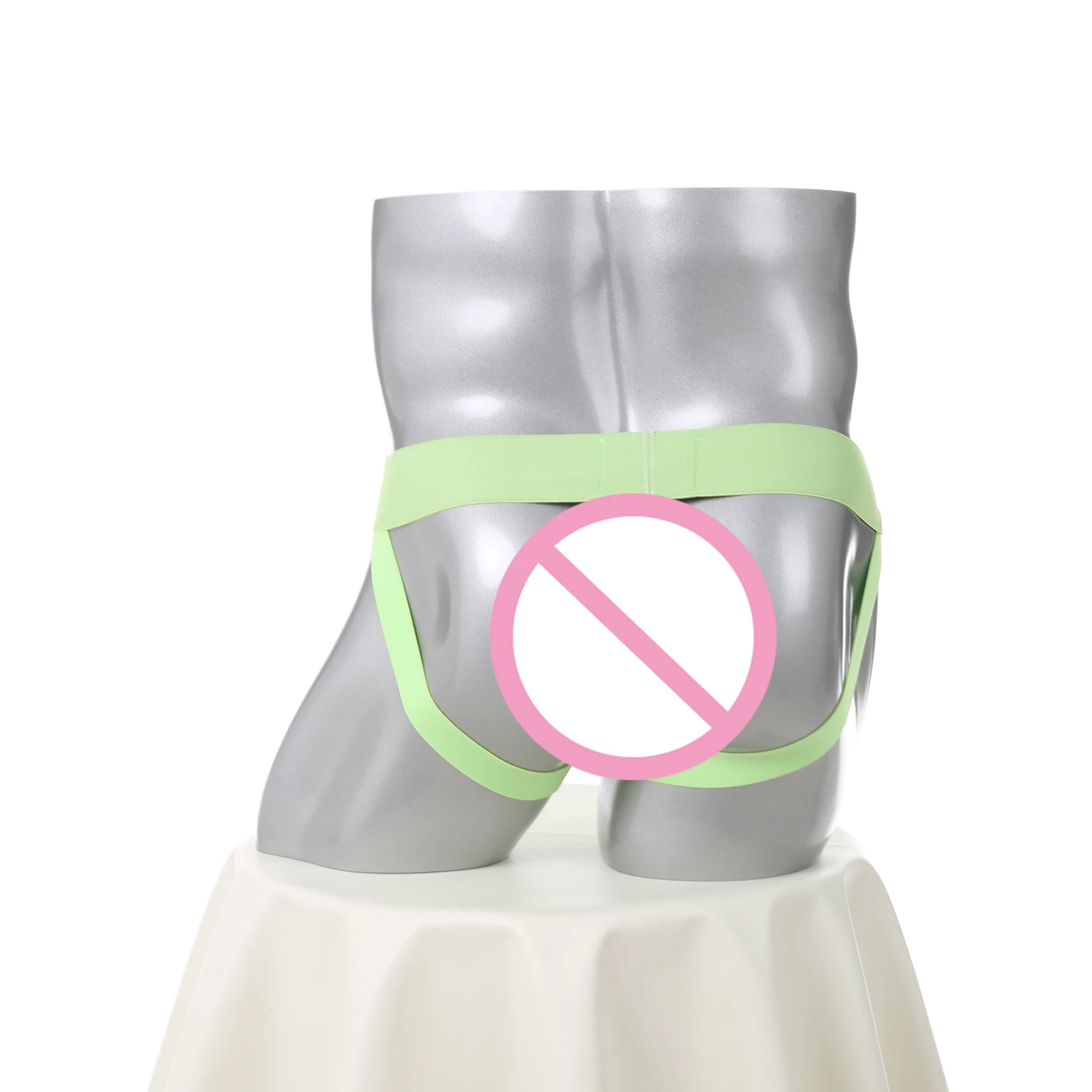 CLEVER-MENMODE Thong Jockstrap Men Mesh Sexy Penis Pouch Underwear Panties Erotic Thin Open Butt Lingerie Underpants Buttocks