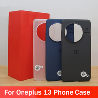 Original Phone Cases For OnePlus One Plus 13 1+13 5G Ultra Thin Slim Soft Back Shell Shockproof Matte Rubber Skin Cover Funda