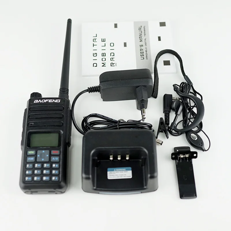 Baofeng DR-1801UV Walkie Talkie DMR Digital/Analog Dual Time Slot 2Way Radios Dual Band Long Range Communication Radios DM-1801