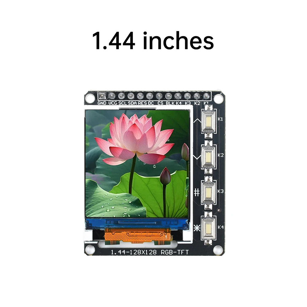0.96/1.3/1.44/1.8 Inch SPI TFT LCD ST7735 ST7789 Driver Chip Serial Port Module 240x240 128x128 128x160 80x160 Display