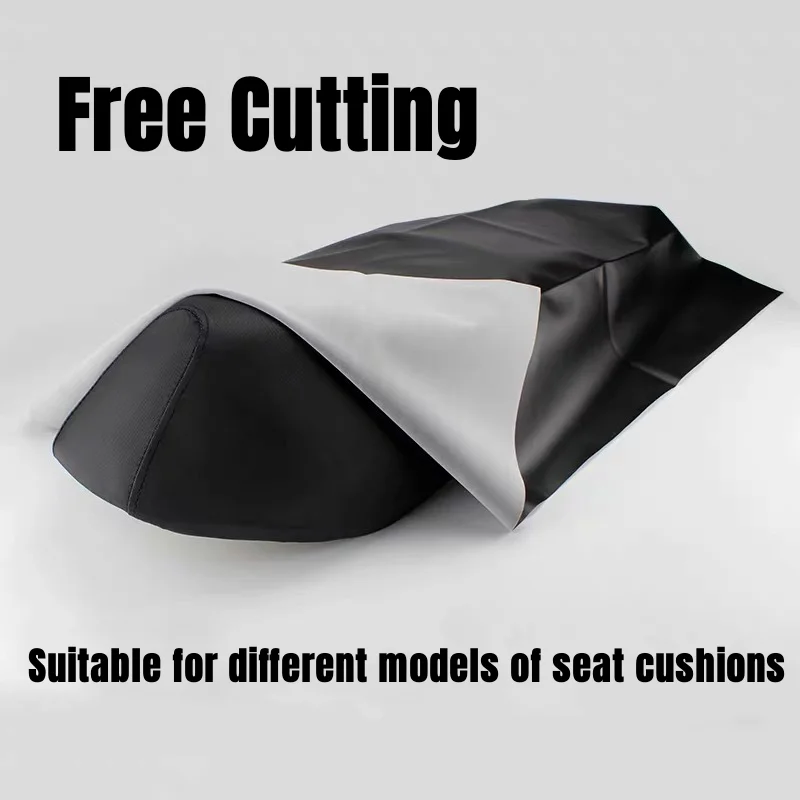 

Universal Leather Motorcycle Seat Cushions Seat Protector Wear-resisting Waterproof Motorcycle Seat Cushions Cafe Racer Seat