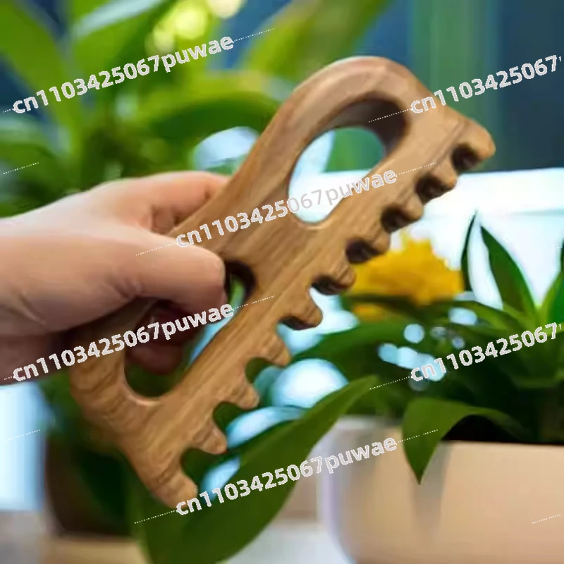 For Lymphatic Drainage, Anti Cellulite Customizable Wood Therapy Massage Tools Body Slim Brush