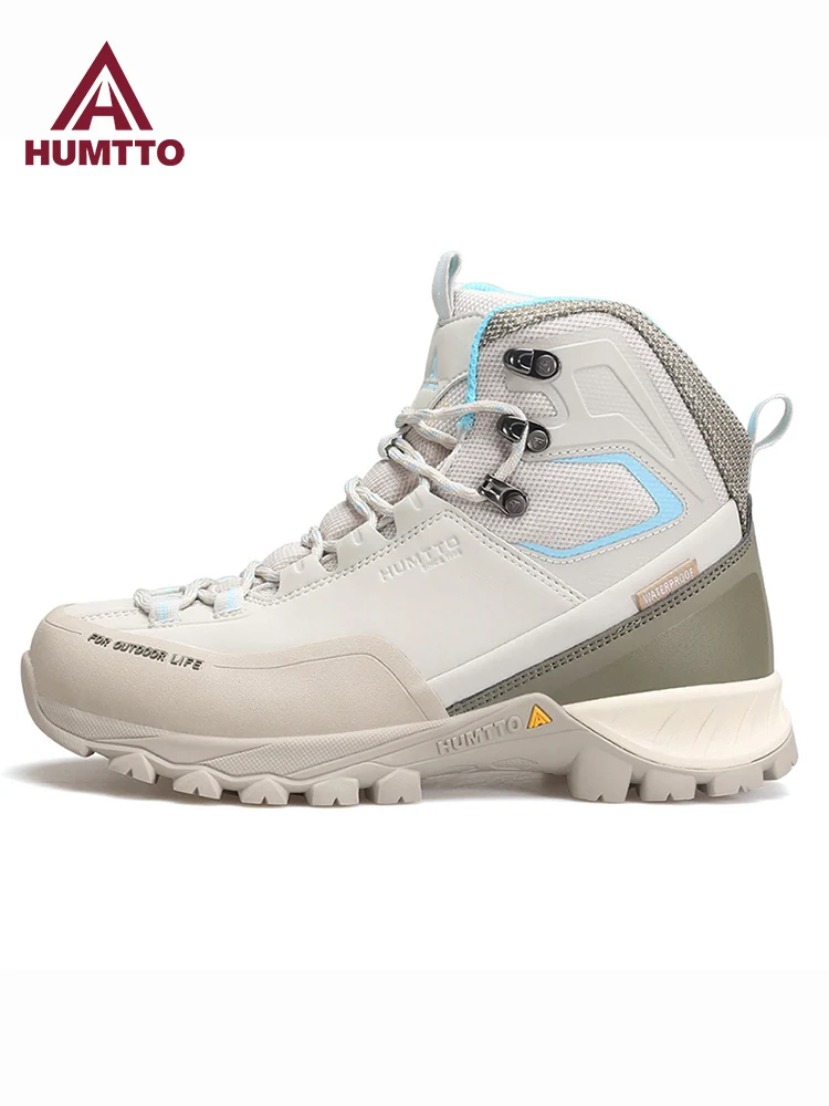 Humtto Waterproof Outdoor Men Hiking Shoes Breathable Climbing Sneakers Trekking Hunting women Tourism Mountain Tactical boots