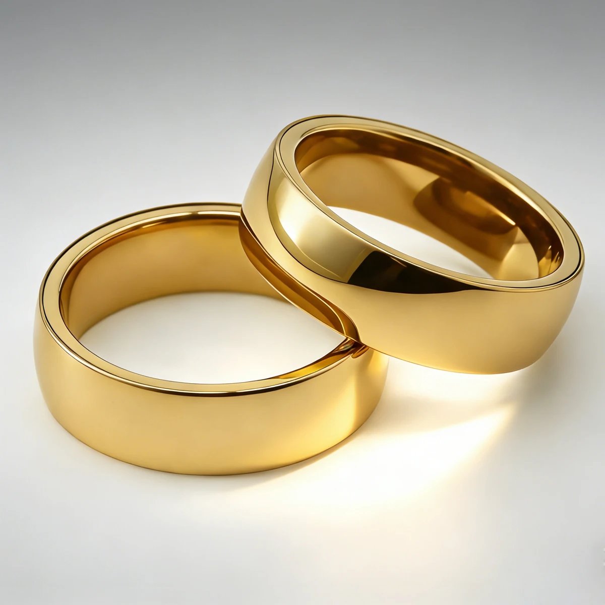 حلقة سيراميك ذهبية Ntag216 NFC، ملحق ذكي قابل للبرمجة 888 بايت لتخزين URL الشخصي، يدعم IOS أو Android