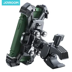 Joyroom Bike Phone Holder Mount 360° View Universal Motorcycle Holder for 4.7-7 inch Mobile Phone Stand Shockproof Bracket