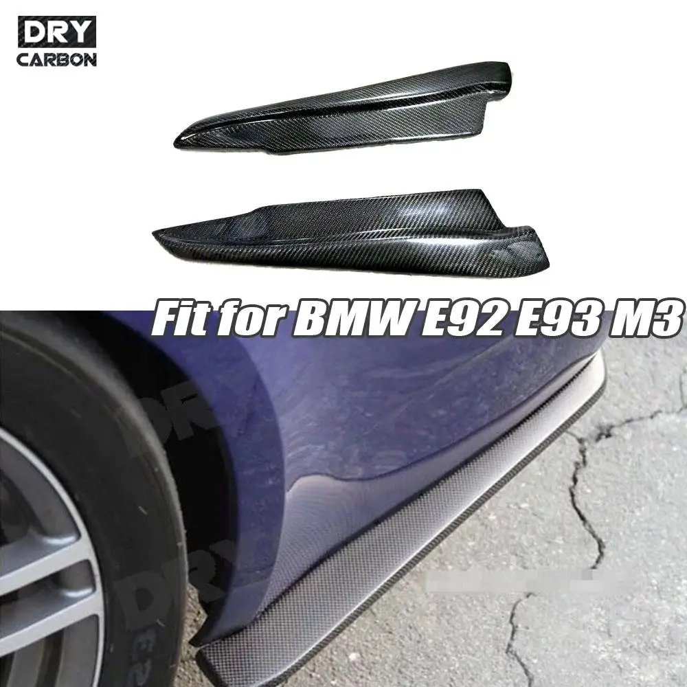 

Rear Lip Splitters Mudguards for BMW 3 Series E92 M3 Coupe E93 M3 Cabriolet 2009-2012 Carbon Fiber Side Aprons Winglets