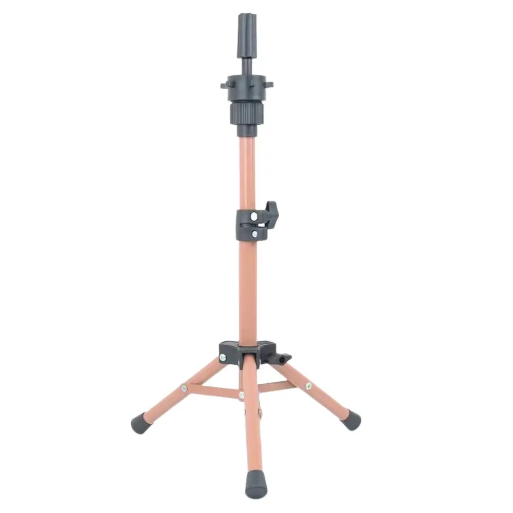 حامل ثلاثي القوائم قابل للتعديل مقاس 57 سم، حامل رأس عارضة أزياء معدني مثالي للتدريب على تصفيف الشعر وتصفيف الشعر المستعار، قوي ومتين #5