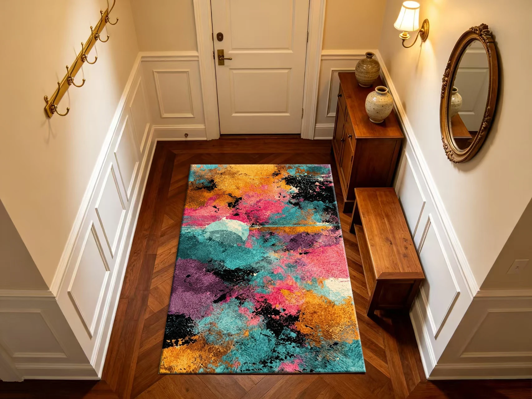 Tappeto Astratto con Effetto S - Printed Rug Abstract recensione e prezzo
