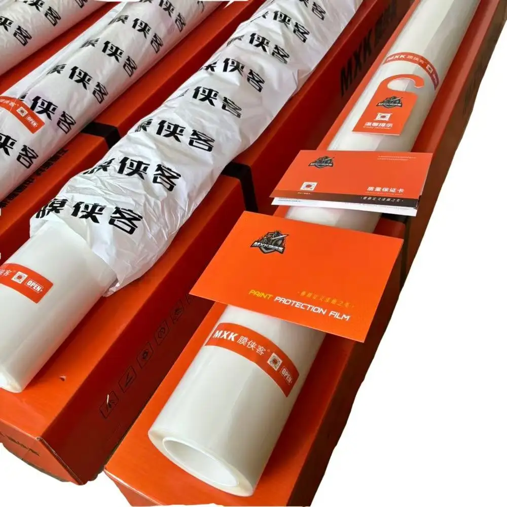 Stereolithography 12-year Extended Warranty Auto Film Glossy TPU PPF Paint Protection Film Car Body Film Car Stickers