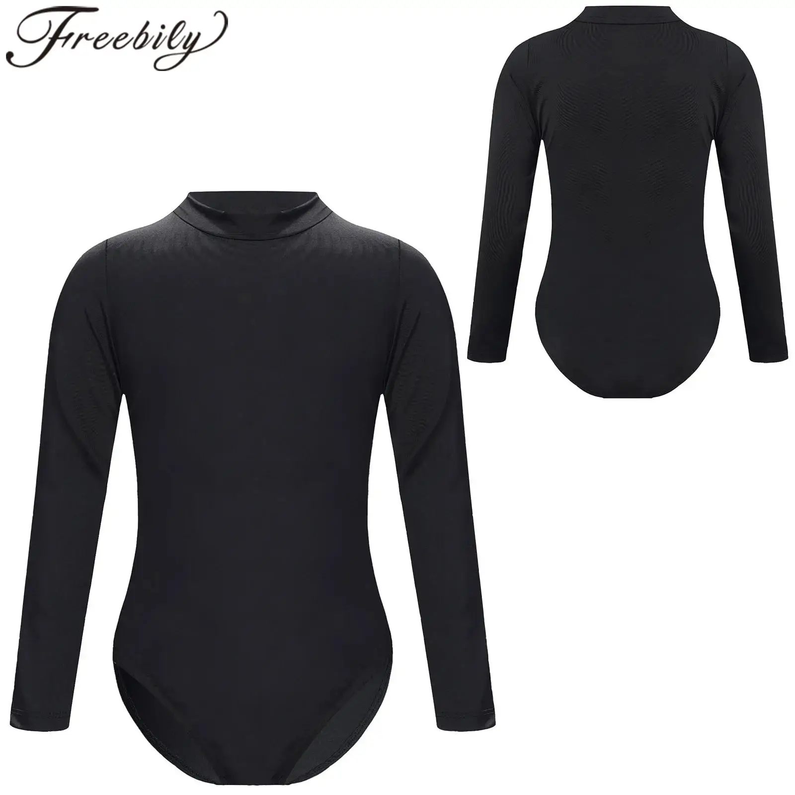 Dziecięce stroje gimnastyczne, body do baletu, kostiumy do treningu tanecznego, kombinezony gimnastyczne, body do ćwiczeń, jednokolorowe body do jogi.