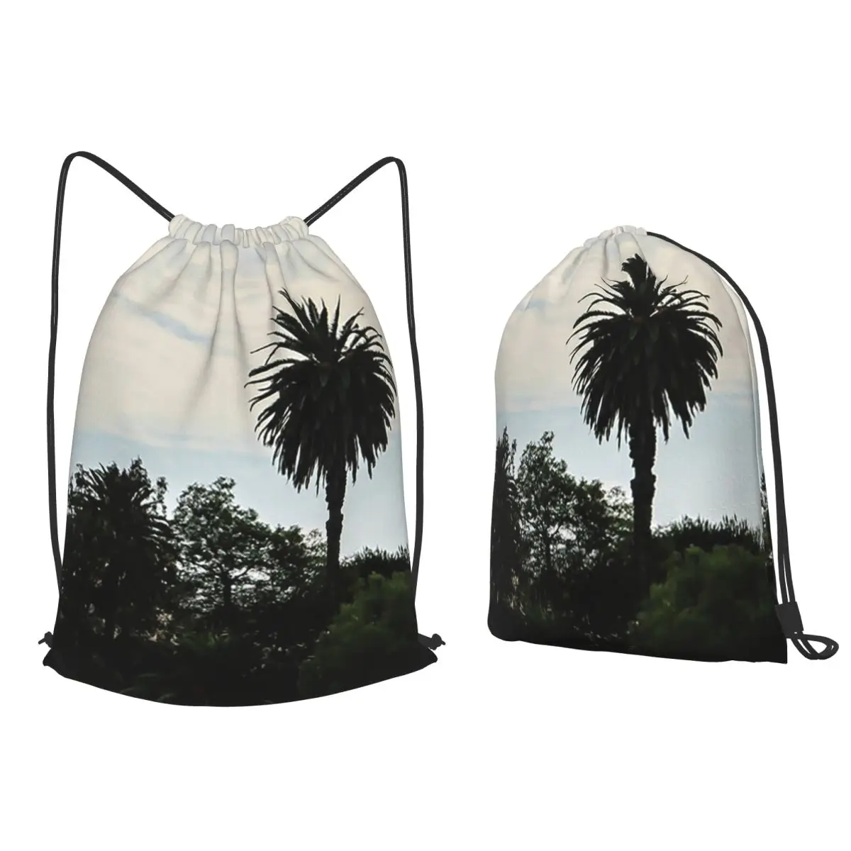 San Diego Landscape Backpacks Multi-function Drawstring Bundle Pocket Sports Bag Book Bags for Man Woman School