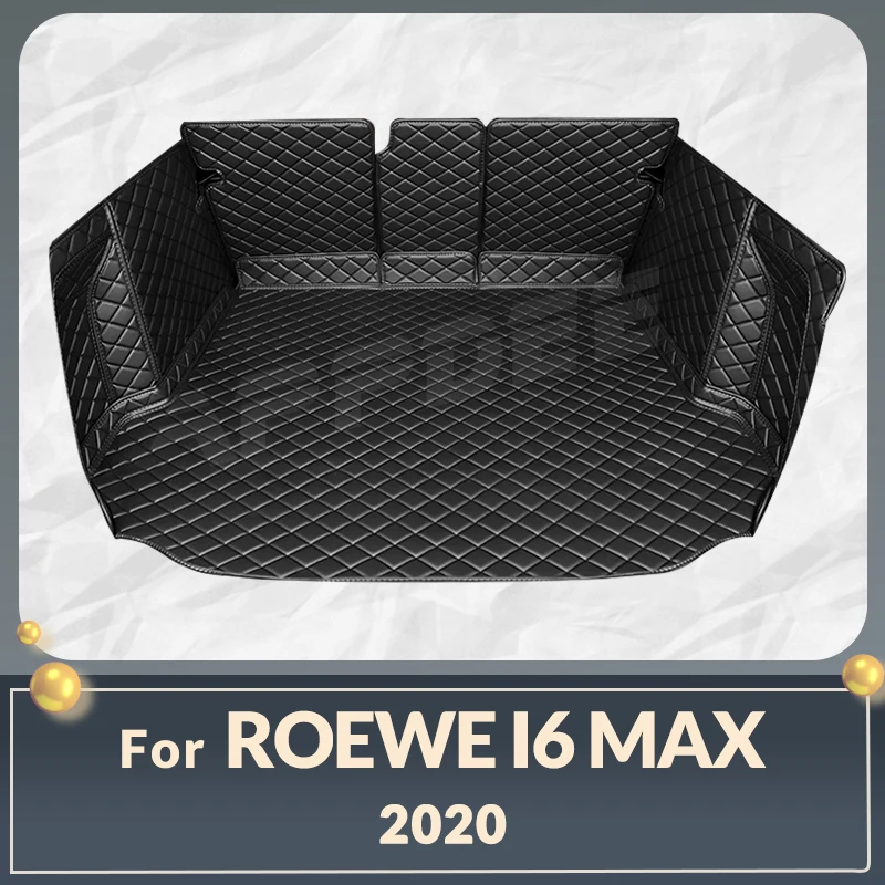 

Auto Full Coverage Trunk Mat For Roewe i6 MAX Sedan 2020 Car Boot Cover Pad Cargo Liner Interior Protector Accessories