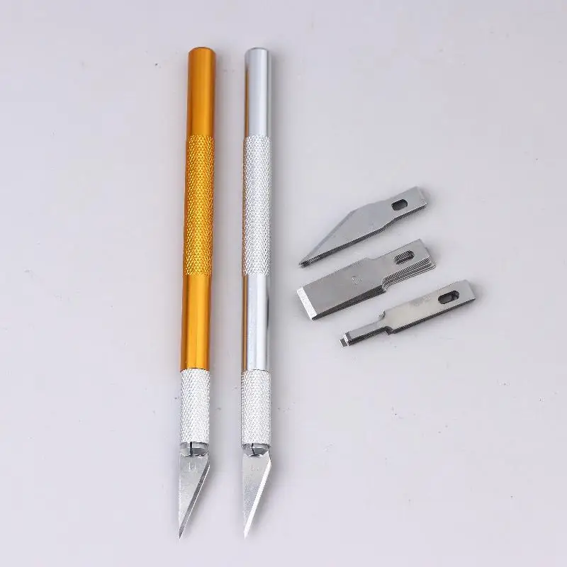 Glue Removal And Scraping Blades, Flat-edged Scalpel, 5, 11, 17# BSD Engraving Knife, Repair And Film Application Hand Knife image 4