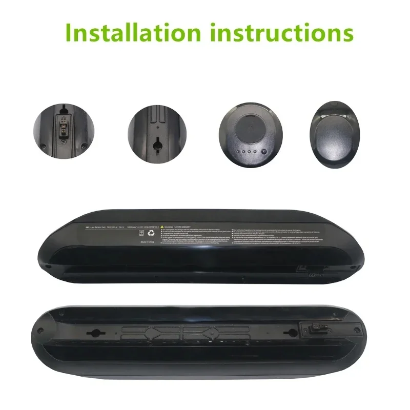 36V 5000mAH แบตเตอรี่สํารองสําหรับ Ninebot โดย Segway KickScooter E22E, ES1, ES2, ES4, E22, E25, E45 (พร้อมตัวยึด)