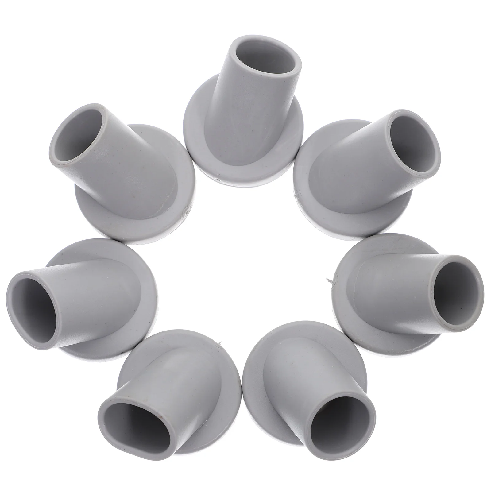 

20 Pcs Rubber Feet Floor Protectors for Chairs Wood Floors Furniture Legs Grey Non Slip Anti Vibration Stabilizers Home Office