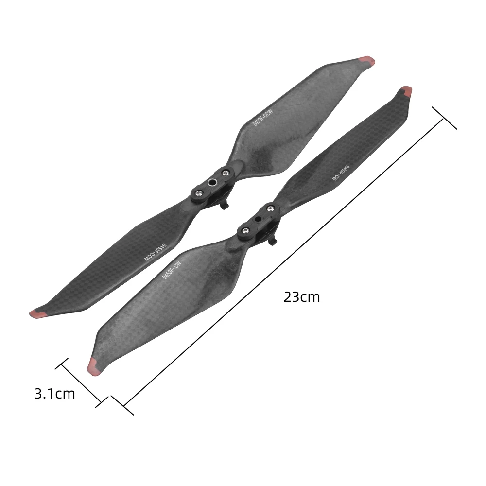 4 Pair 9453F Carbon Fiber Propeller for DJI Mavic 3 Foldable Quick Release Blade Fans Spare Replacement Accessory