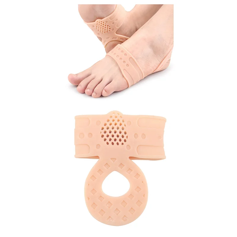 A97G واقي للقدم مع فتحات لامتصاص الصدمات، نصف وسادة ناعمة ومضادة للتآكل، حزام للقدم الشد