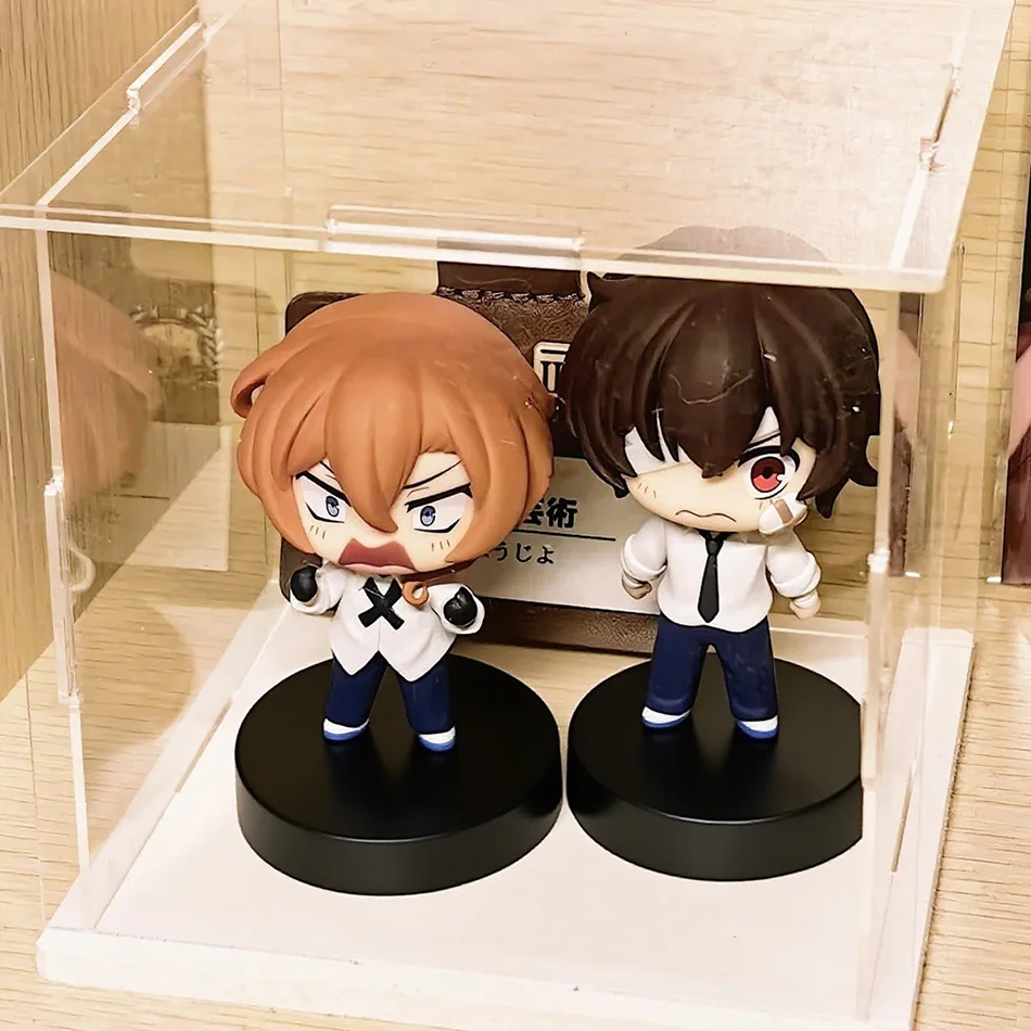 Bungou Stray Dogs 7cm Anime Figure - Kawaii Dazai Osamu Action Figure & Cute Nakahara Chuuya Figurine - PVC Collection Model Dol