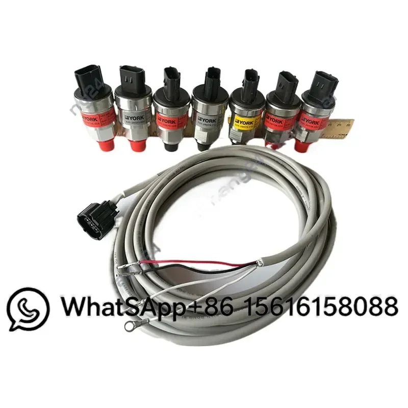025-41756-002 P499RFPT504 Pressure Transmitter Sensor 0-400PSIG for YORK HVAC Refrigeration System Replacement Part High