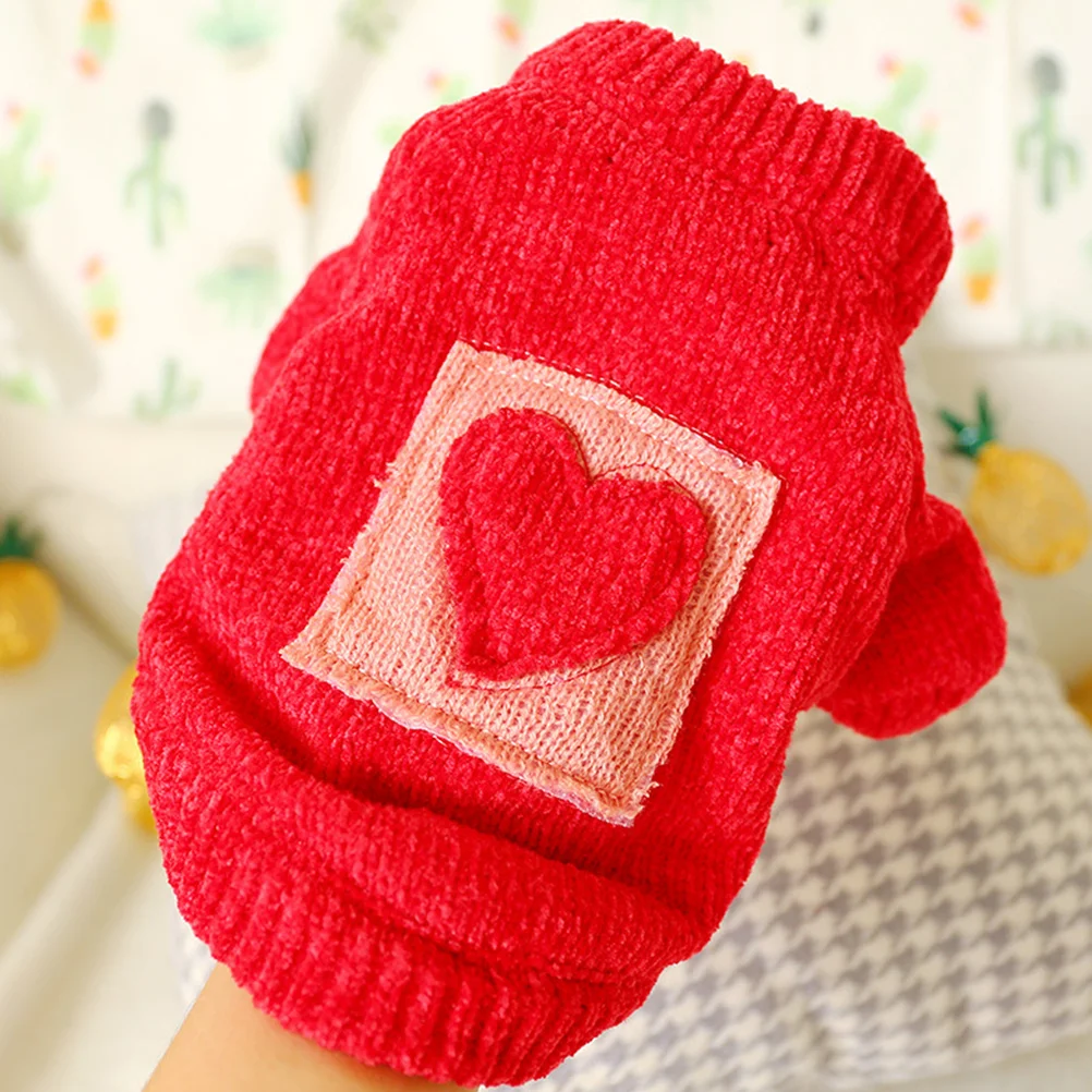 

Heart Sweater for Pet Winter Clothes Costume Coat Small Dog Heart-shaped Autumn And Warm