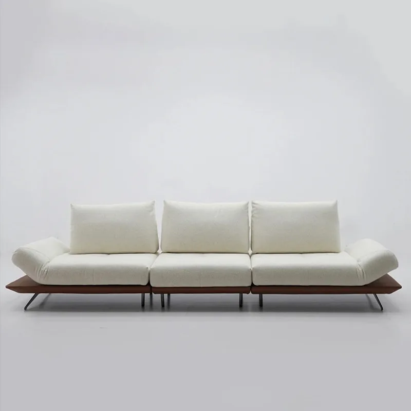 Modern Minimalist Dynamic Island Sofa, Living Room Home Designer Adjustable Multifunctional Combination Fabric