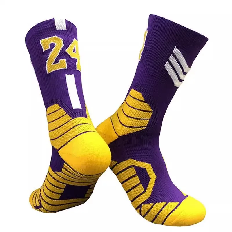 Dicke Socken profession elle Sport Star Basketball Socken Elite rutsch feste atmungsaktive strap azier fähige Skateboard Handtuch Boden Socken Strumpf